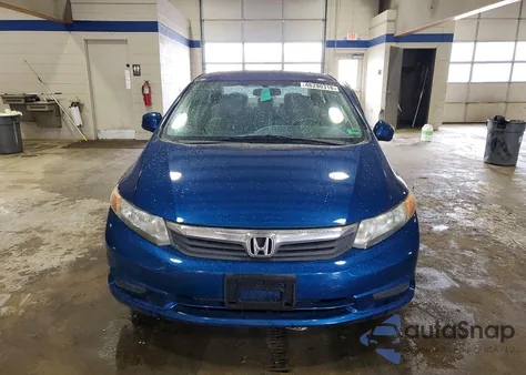 2012 Honda Civic Ex из США, поврежденный, VIN 2HGFB2F87CH551167